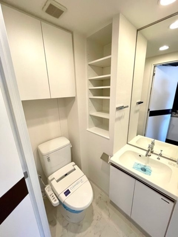 新品家具付きマンション笹塚6(KaGood東京)の洗面所