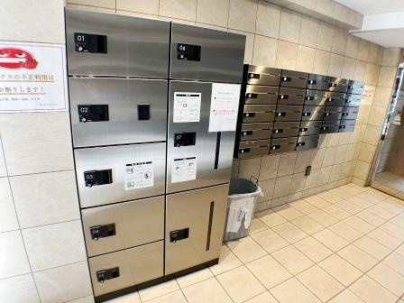 桜坂第３ハイツのロビー