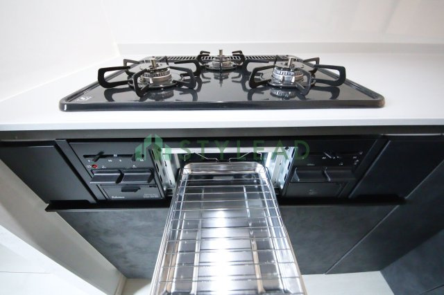 【キッチン】 | 魚焼きグリル付きガスコンロ