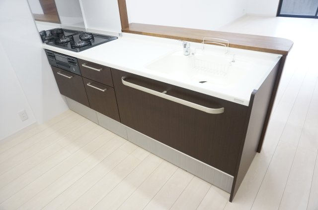 熊本市中央区新大江３丁目の賃貸マンションのキッチン