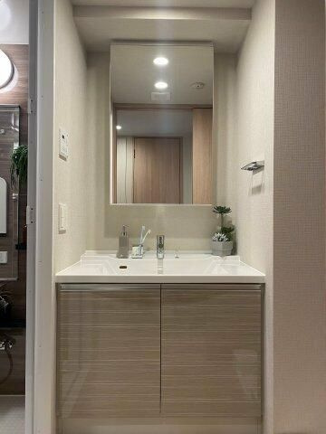 プラウドフラット上野松が谷の洗面所