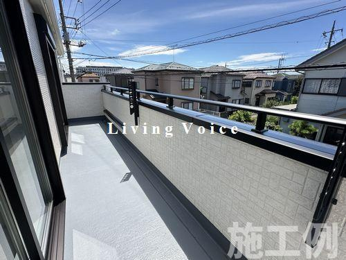 【バルコニー】 | 【仲介手数料０円】厚木市鳶尾2丁目　新築一戸建て　全2棟 | 厚木市鳶尾2丁目　新築一戸建て　全2棟