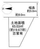 川西市東畦野5丁目8-18　建築条件無土地の画像