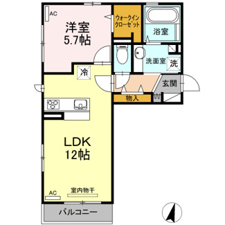 【間取り】 | ディアコート城東