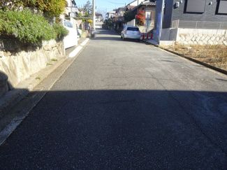 【前面道路含む現地写真】 | 川西市水明台3丁目　建築条件付土地
