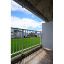 コーポあおき１のバルコニー