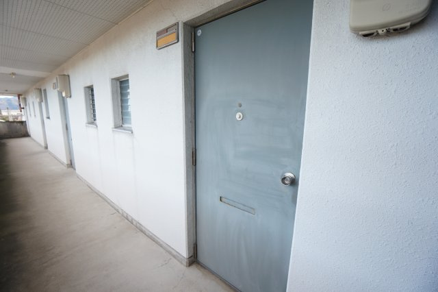 コーポあおき１のエントランス