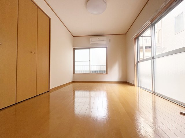 コーポ富田の居間・リビング|使いやすいリビングです