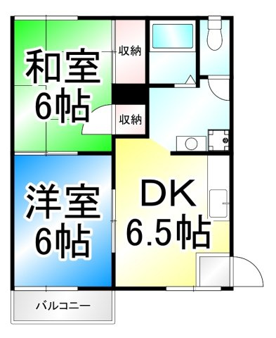 スクエアーハウスの間取り
