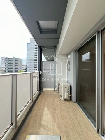 アジュールコート福島のバルコニー|同マンション別部屋：参考写真