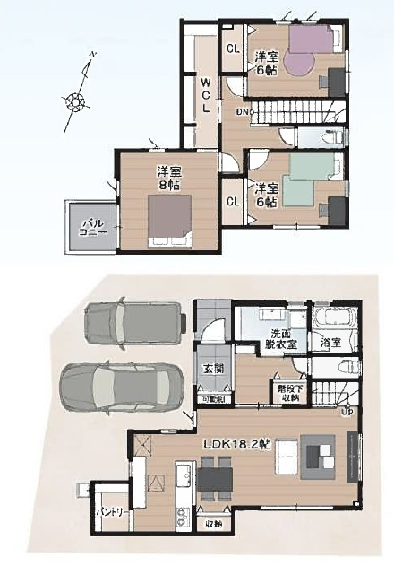 愛宕山南町　新築戸建　2号棟　【全3区画】