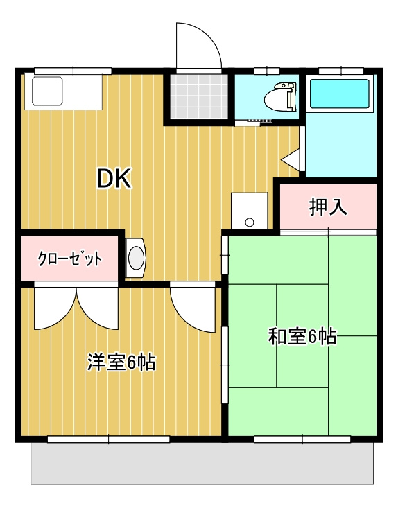 富士見市鶴瀬西３丁目のアパート