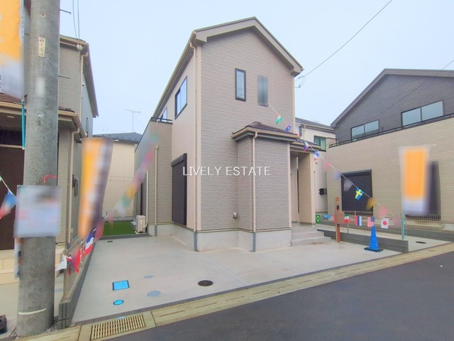 草加市長栄1丁目 新築分譲住宅 全9棟 D号棟の外観