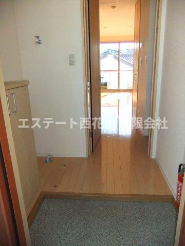 メゾンシャロットの玄関