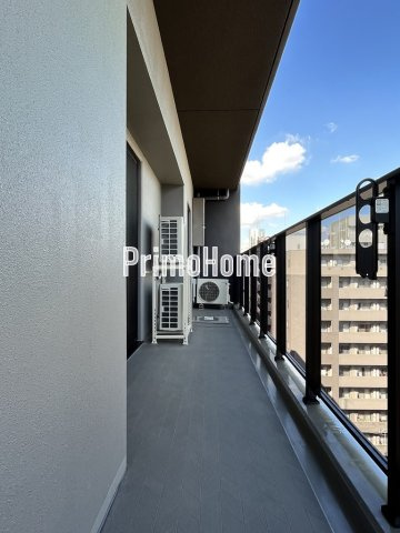 オープンブルーム東日本橋のバルコニー