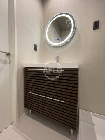 ブエナビスタ難波サウスタワーの独立洗面台|ブエナビスタ難波サウスタワー　独立洗面台