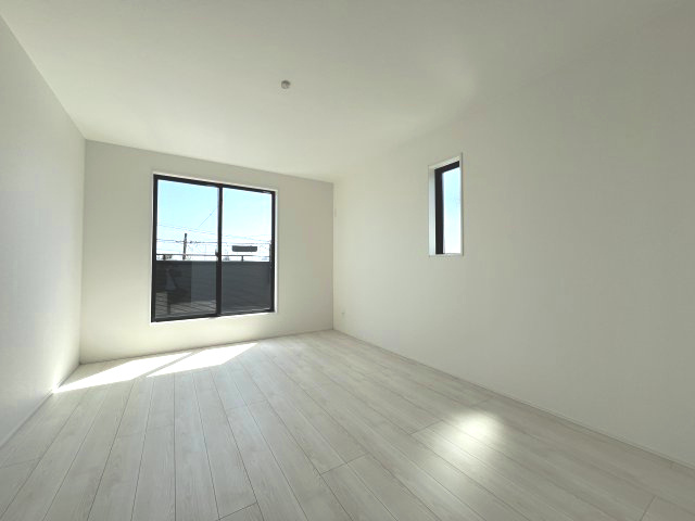青梅市今井1丁目　新築戸建全1棟の洋室|【洋室3】広々8.37帖