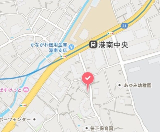 桜道へーベルメゾンの地図