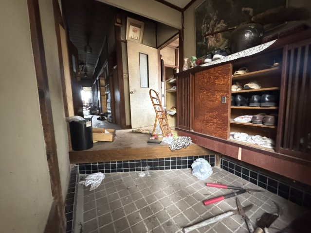 ガレージ付きの住みやすい平家で新生活♪芳賀郡益子町の玄関