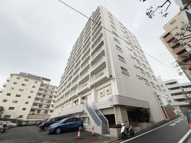 【現況写真】 | パシフィック自由ケ丘マンション | 前面道路と外観の様子です。～即日のご見学可能～　お問合せはお気軽にどうぞ。