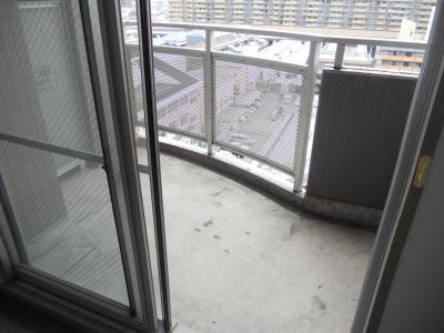 アクシルコート京都二条EASTのバルコニー