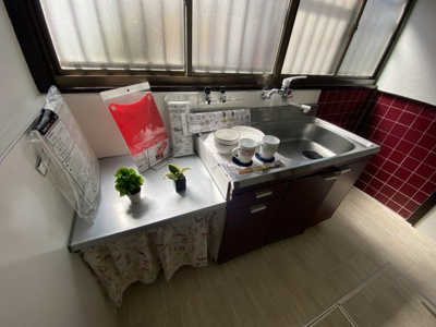 【キッチン】 | 天美北5丁目貸家