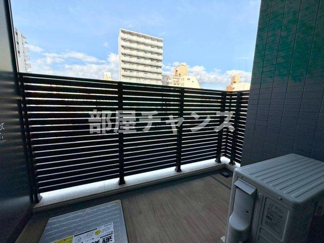 メイクス矢場町のバルコニー