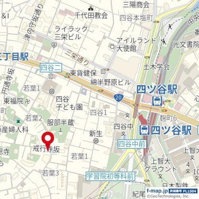 【地図】 | リビオ四谷