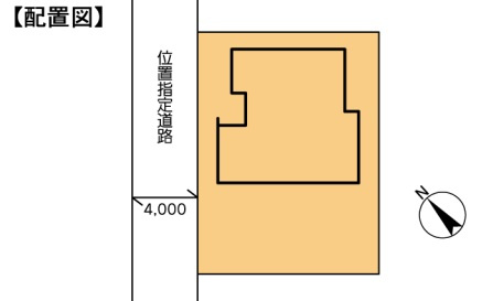 中古　野田市山崎の区画図