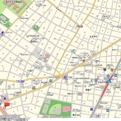 【地図】 | ルーブル学芸大学七番館