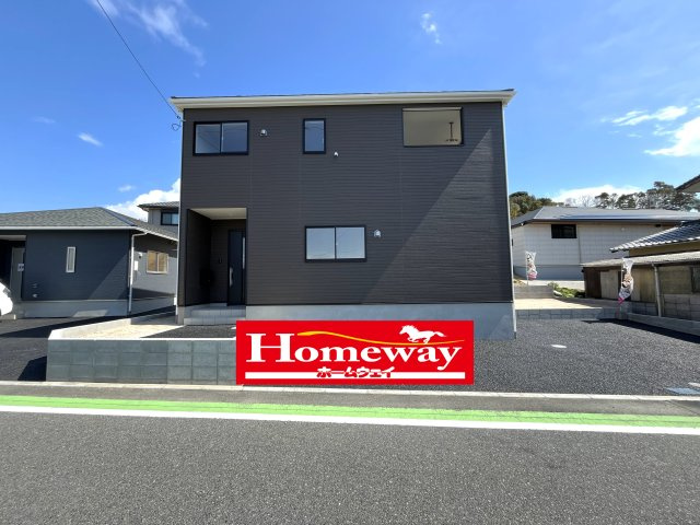 【外観】 | 藤山小学校に通える新築戸建　宇部市松崎町　第１－２号棟　クレイドルガーデン　アーネストワン | かわいいお家になって誕生しました