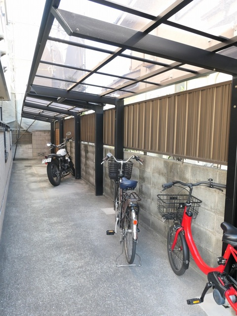 ＭＪフォレストのその他共用部分|屋根付き駐輪場
