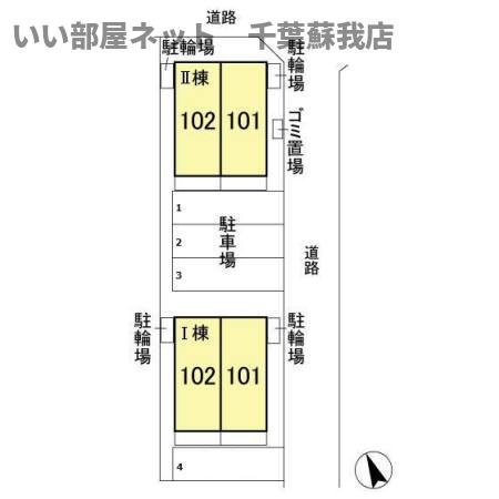 ルラーシュ　Ⅱの区画図
