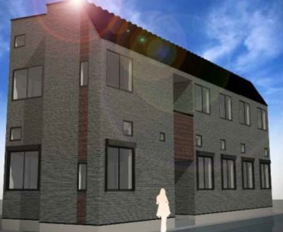 【外観パース】 | ハーモニーテラス前野町Ⅳ | インターネット無料