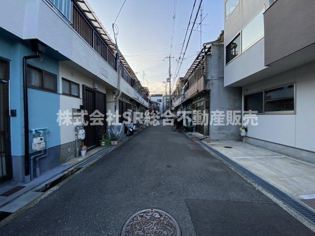 松原2丁目中古戸建の前面道路含む現地写真|前面道路含む現地写真です