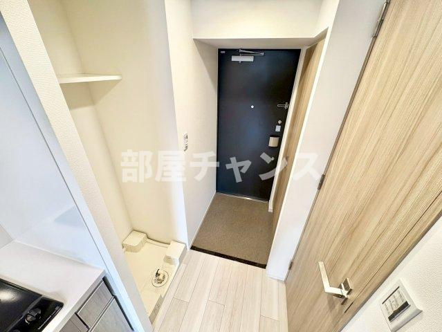 ディアレイシャス矢場町の玄関