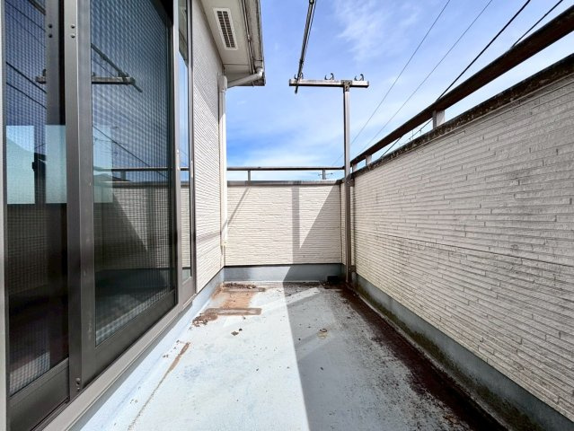 野田市上花輪　中古戸建のバルコニー