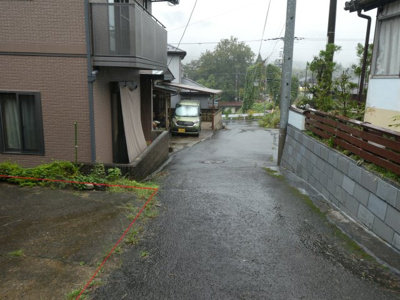 【前面道路含む現地写真】 | 京都府船井郡京丹波町下山吉尾　戸建て