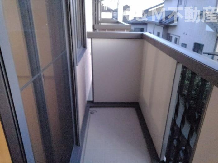 エテルナーレのバルコニー|広々としたバルコニーです