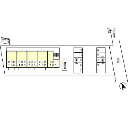 エテルナーレの区画図