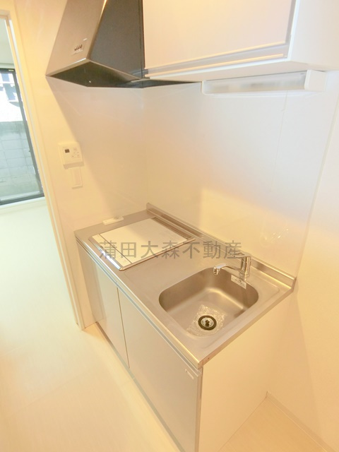 イリス羽田のキッチン|２口IHコンロのキッチン