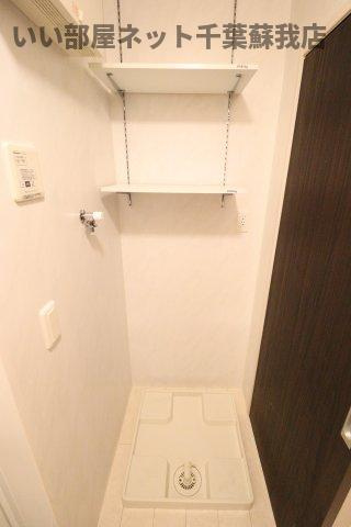 セジュールホンダ Ｃの洗面所|洗濯機置場