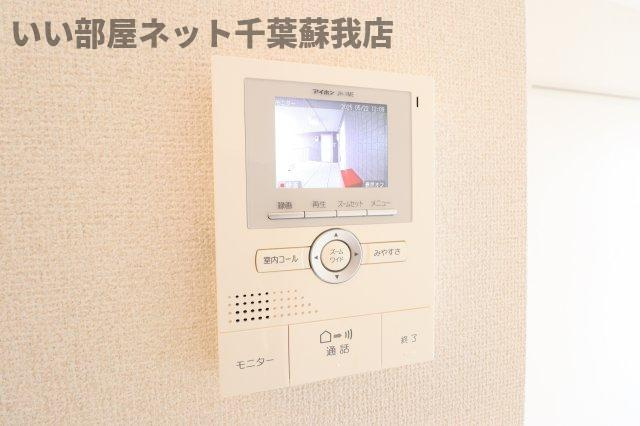 セジュールホンダ Ｃのセキュリティ|TVモニターホン付きでセキュリティ面も安心！