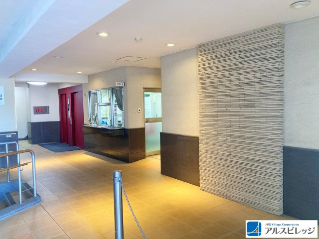 上福岡グロリアハイツのエントランス