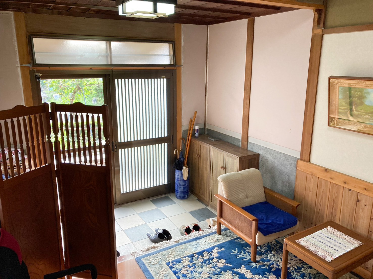丹波市氷上町伊佐口の中古一戸建の玄関