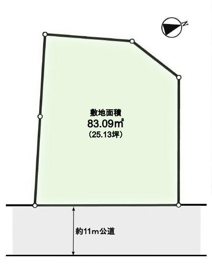 板橋区前野町5丁目　充実生活エリア×建築条件なし　限定1区画