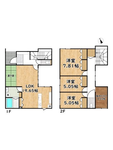 SG飾磨区加茂/新築戸建の間取り