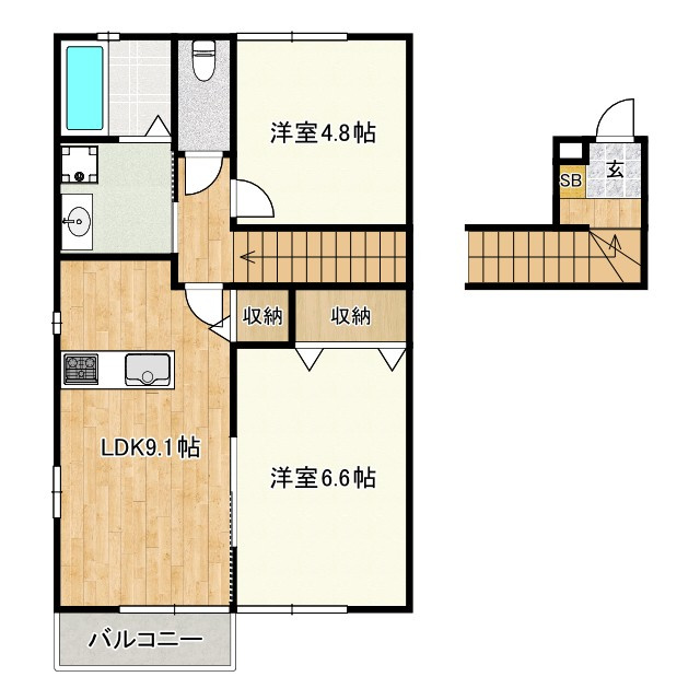 ルミエール北脇Ⅱ