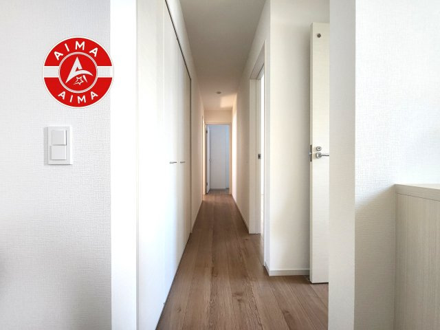 福岡市南区花畑1丁目第3-3棟（2号棟）の内装|平屋はワンフロアしかないため、部屋と部屋の距離が近くなります。 生活音の緩衝材として廊下を活用するのがおすすめです。