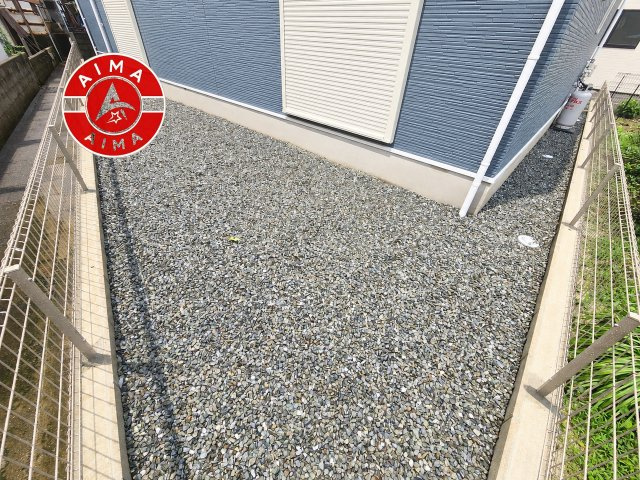 福岡市南区花畑1丁目第3-3棟（2号棟）の庭|お庭で自由な時間を過ごせます。